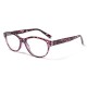 Retro Eyeglasses Red Glasses for Men